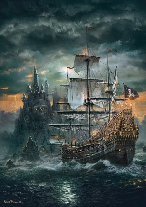 Pirataska ladja 1500 koščkov
