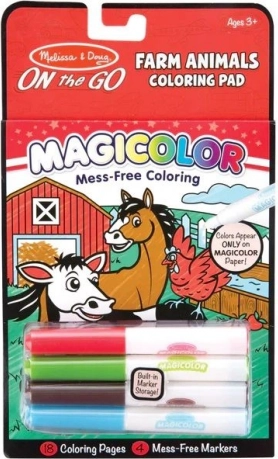 Melissa & Doug Magicolor pobarvanke za na pot – kmetija