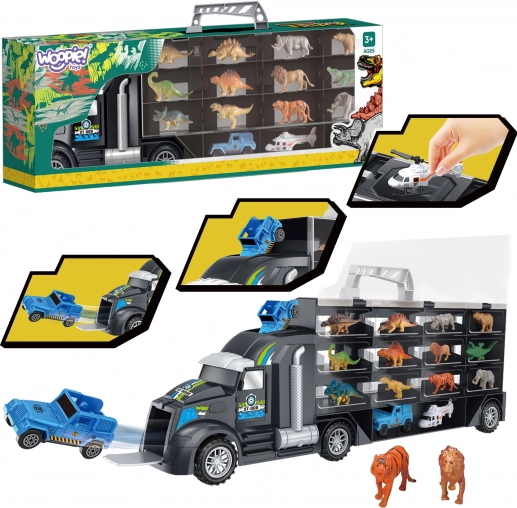 Woopie tovorno vozilo – transporter dinozavrov in živali 3v1