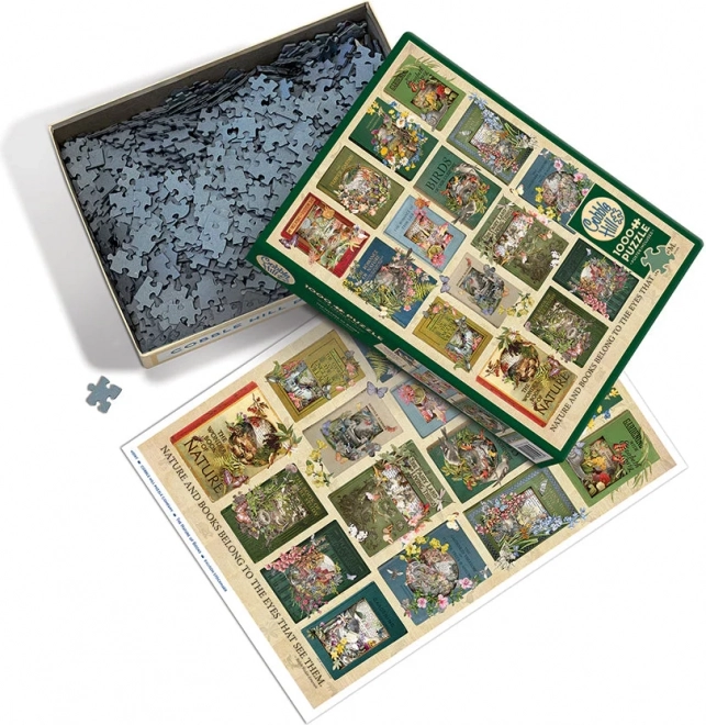 PUZZLE COBBLE HILL Narava v knjigah 1000 kosov