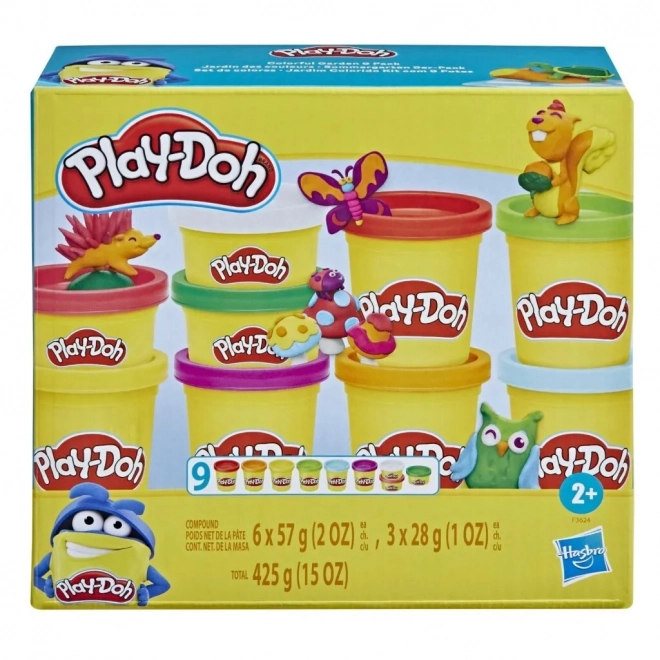 Play-Doh Pisani vrt 9 paketov F3624