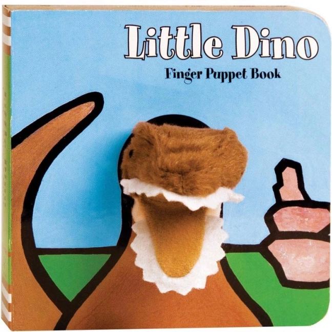 lutkovna knjižica Mali Dino – interaktivna prstna knjiga
