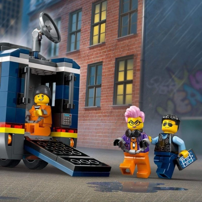 LEGO® City 60418 Mobilna kriminalistična laboratorija policistov