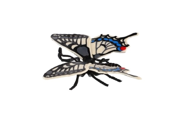 Troposki metulj Papilio/pegasti lastovičar zooted plast 8cm v vrečki