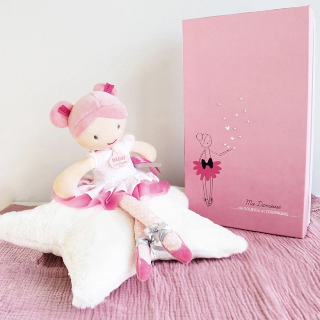 Doudou Jolijou lutka balerina Lily Rose 36 cm