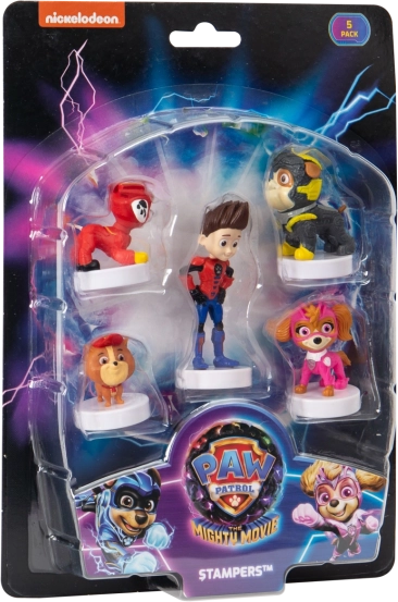 Tačke na patrulji – žigi s figuricami, set 5 kosov