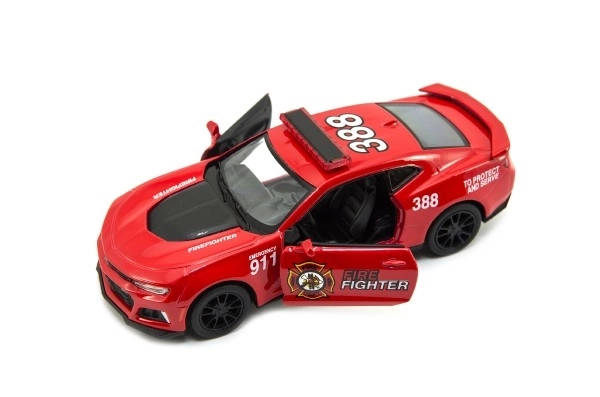 Avto Kinsmart Chevrolet Camaro policija/gasilci 12cm kovina/plastika