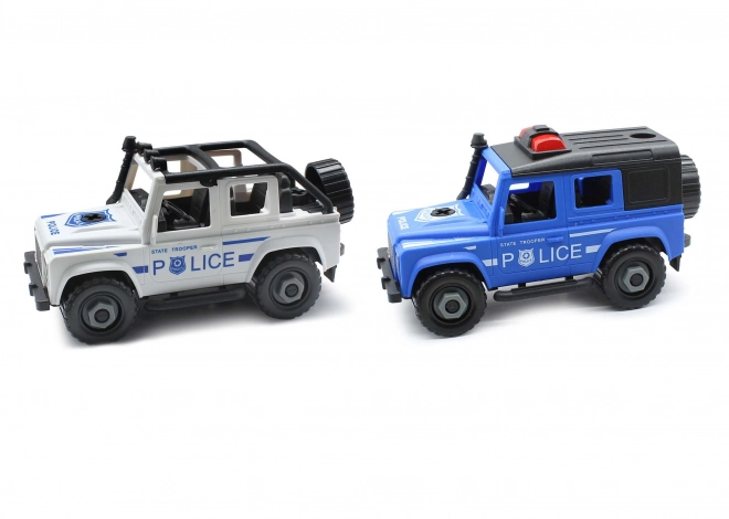 Policijski džip avtomobil za privijanje 17,5 cm