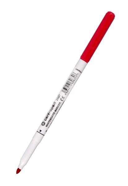 CENTROPEN Označevalec za belo tablo 2507 – červený