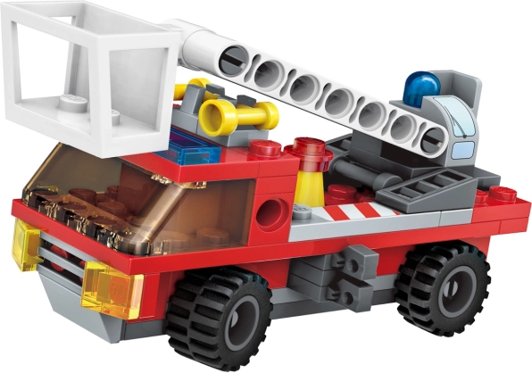 Qman Savior Fv reševalno vozilo Skywalker – mini gradbeni komplet