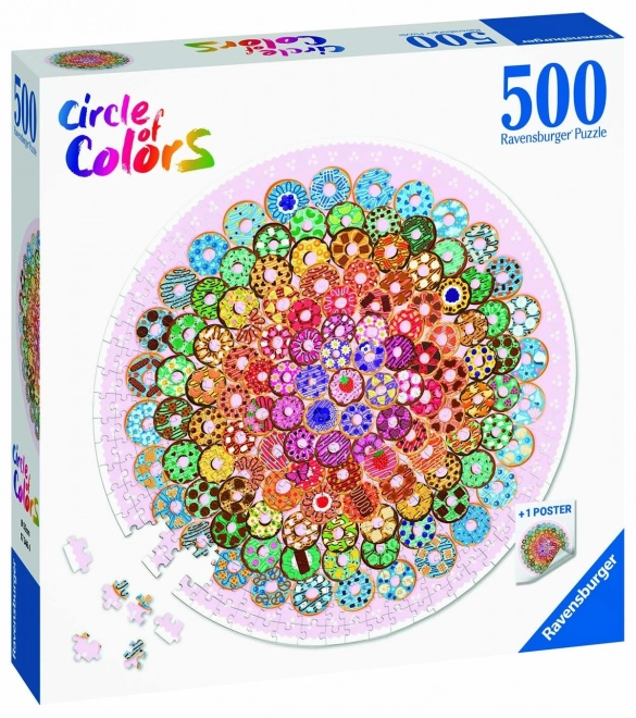 Sestavljanka Krofi 500 kos Ravenburger