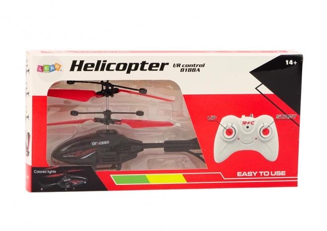 Daljinsko vodeni RC helikopter z giroskopom – rdeča