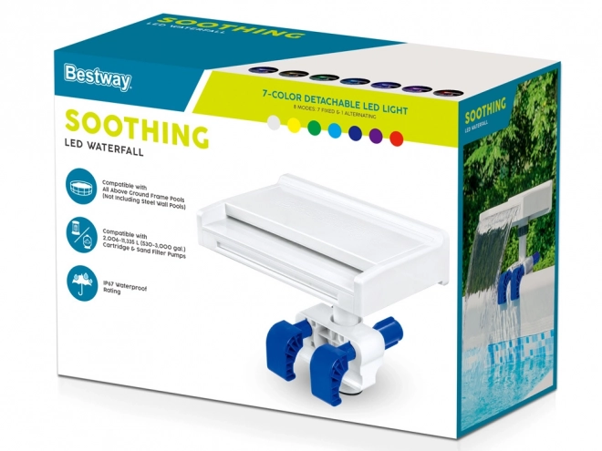 Slap Bestway Flowclear z LED osvetlitvijo
