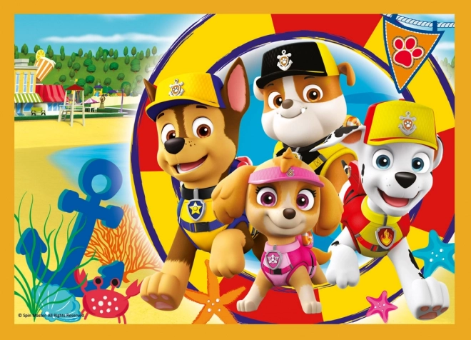 Sestavljanka Paw Patrol Počitnice