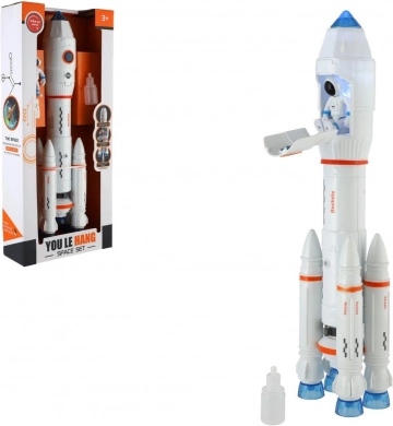 igrača raketa s paro, lučmi in zvoki 36 cm