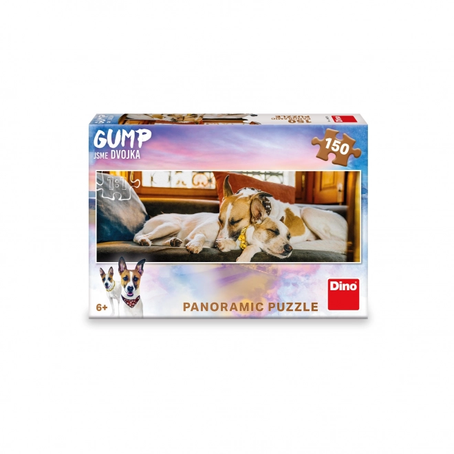 Gump: Sva sva - Na kavču 150 kos panoramski puzzle