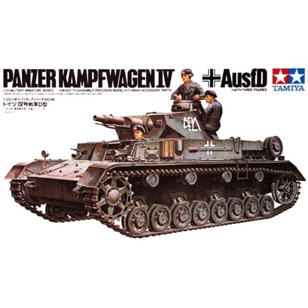 TAMIYA Nemški Pzkpw IV AusfD