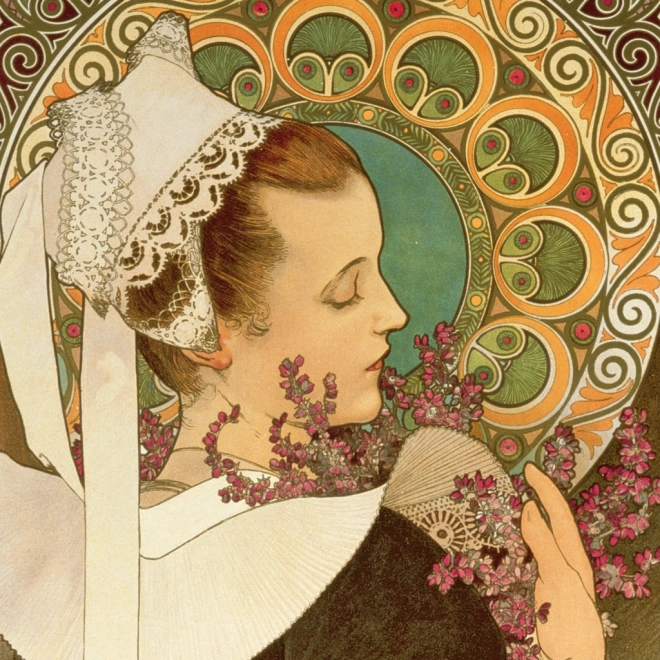 Koledarski dnevnik Alfons Mucha 2026