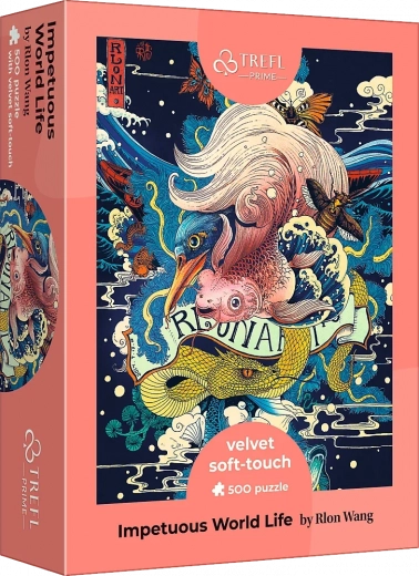 Trefl puzzle Velvet Soft Touch: Nezajezdan svet življenja 500 kosov (UFT)