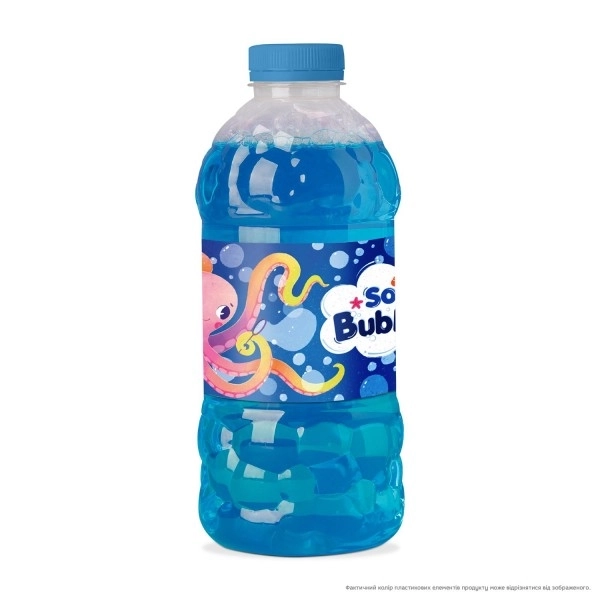 Polnilo za mehurčkanje 1 liter Hobotnica v plastični steklenici