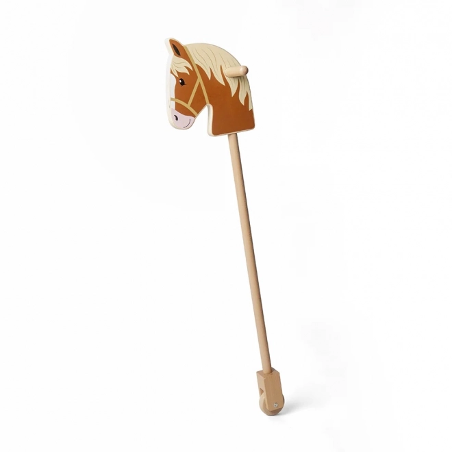 Bigjigs Toys Leseni konjiček na palici