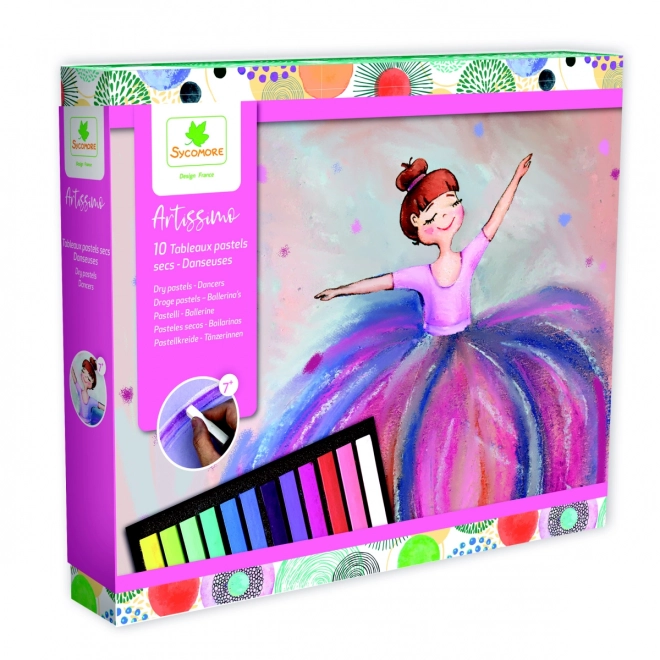 Artissimo - Ustvarjalni Set Suhi Pastel Plesalke