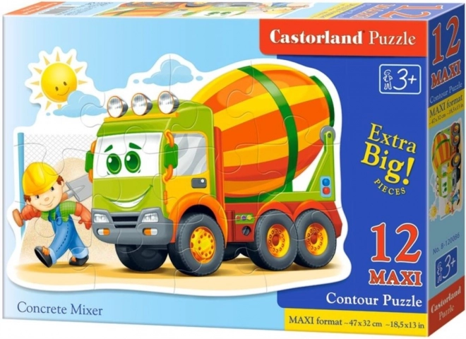Sestavljanka 12 kosov mixer maxi