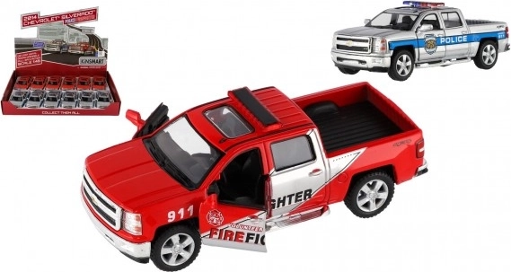 Gasilski in policijski avto Chevrolet 2014 Silverado - model 13 cm