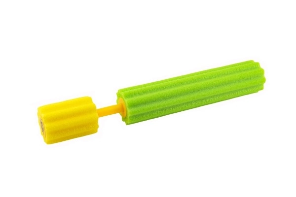 Vodna cev peneča pršilna 35cm mešanica barv v mreži