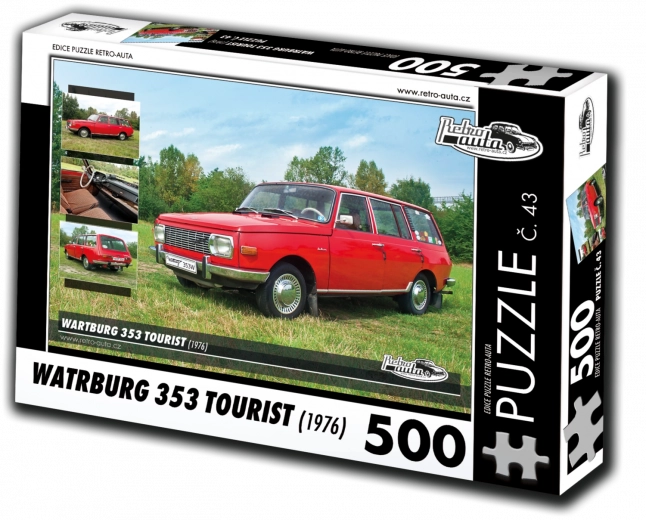 Sestavljanka Retro-Avtomobili Wartburg 353 Tourist 1976 500 koščkov