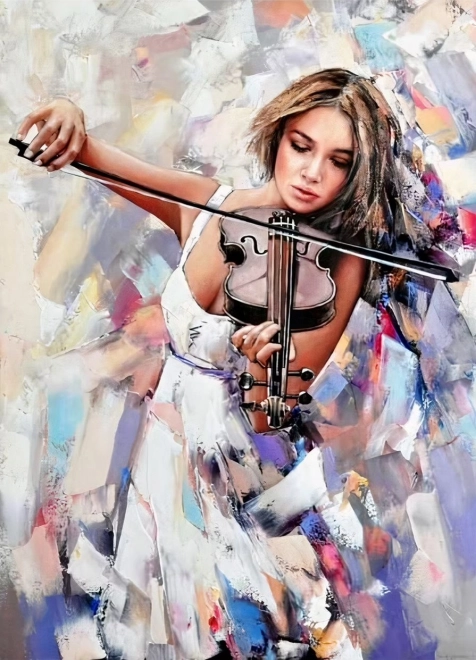 Norimpex diamantno slikanje violinistka 30x40 cm