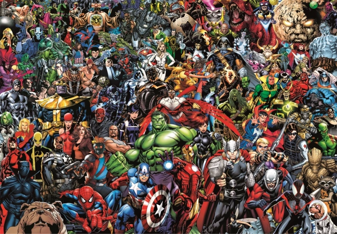 Zbirateljske sestavljanke 1000 koščkov Compact Puzzle Marvel