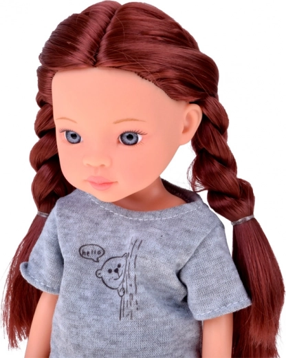 Dolge satenaste lase za česanje