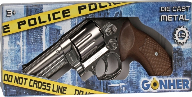 Kovinski policijski revolver Gonher 12 strelov