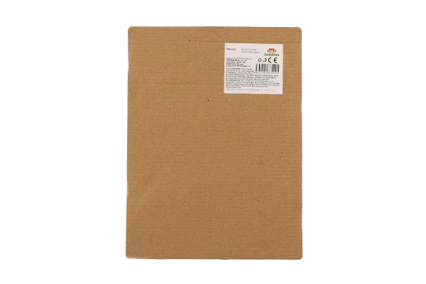 Plastični set posode za kuhinjo 7-delni rdeč na kartici 21x28cm