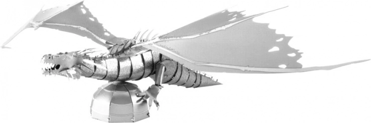 Metal Earth 3D kovinski model Harry Potter: zmaj iz Gringottov