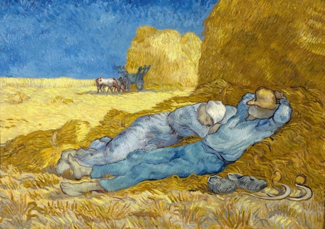 Sestavljanka Siesta po MILLETU, 1000 koščkov