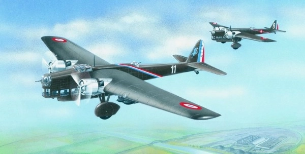 Model Amiot 143 v merilu 1:72