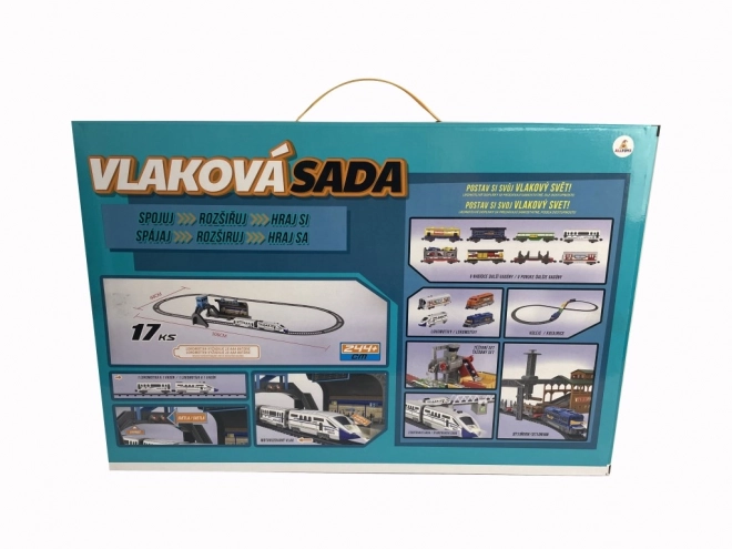 Vlakovni komplet z dolžino 244 cm