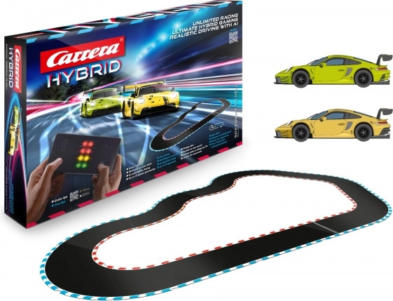 Avtocesta Carrera Hybrid Speedway to Hell 6,09 m z vozili Porsche 911