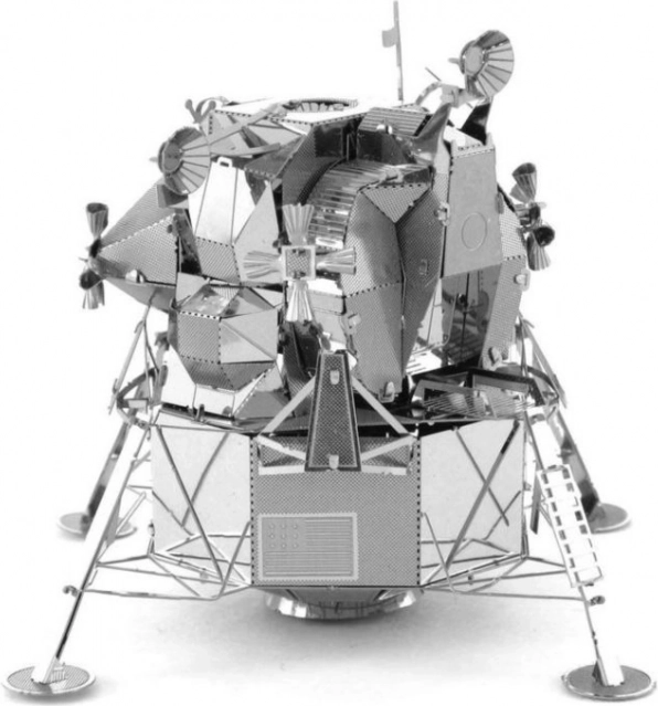 Metal Earth 3D kovinski model luninega modula Apollo