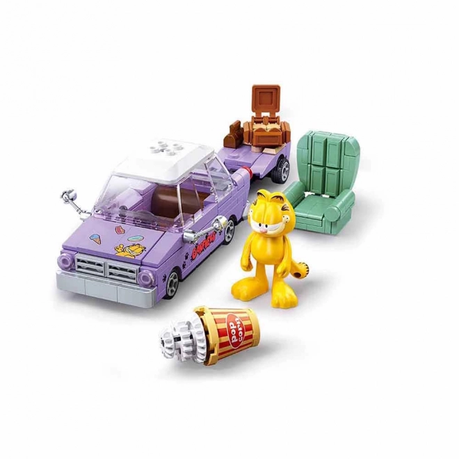 Garfieldova nora vožnja - komplet Sluban
