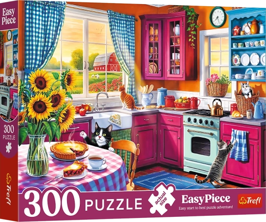 Sestavljanka 300 kosov EasyPiece – Jutro v kuhinji