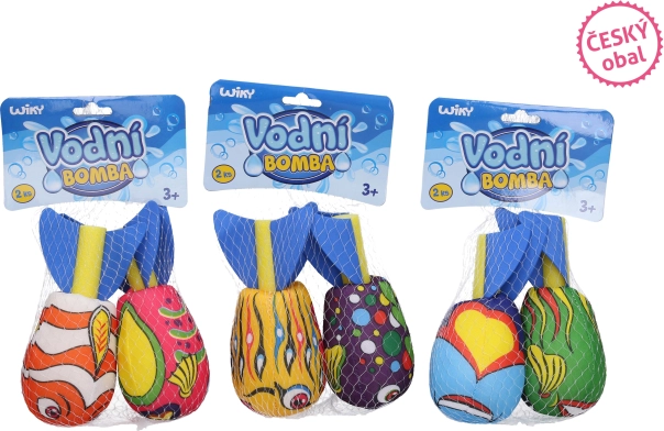Vodne živalice – bombe za vodo, 2 kosa, 17 cm