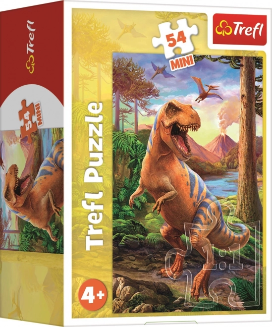 TREFL Puzzle Čudoviti dinozavri: Tiranozaver 54 kosov
