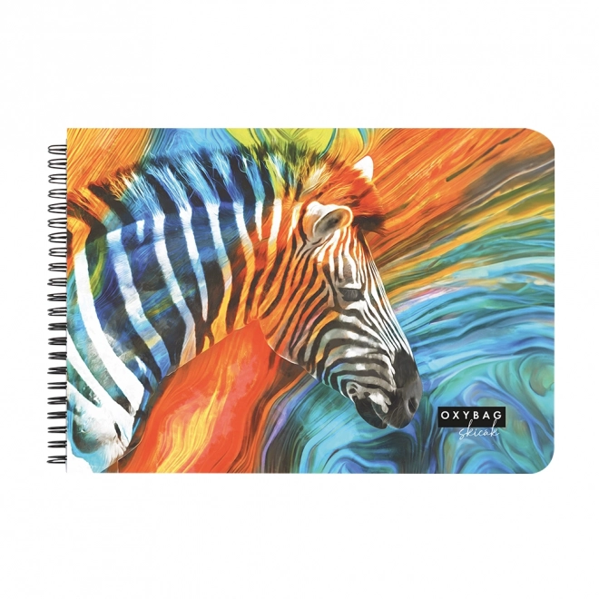 Skicirni blok A4, 40 listov, 190 g Zebra