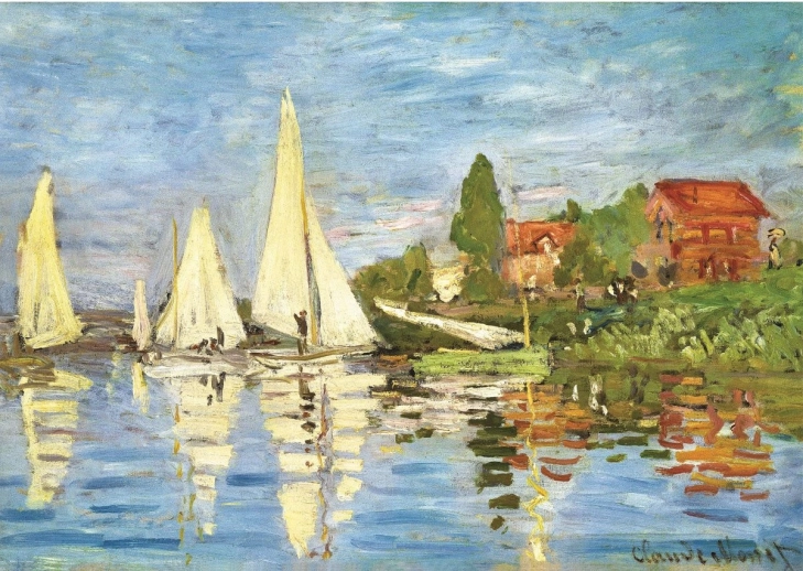 puzzle regata v argenteuil 1000 kosov