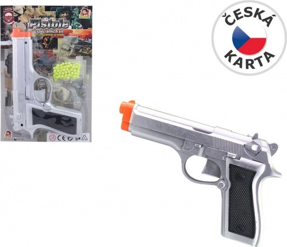 Plastična pištola na kroglice 21 cm