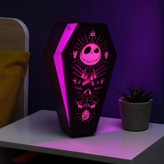 3D luč Nightmare Before Christmas v obliki krste