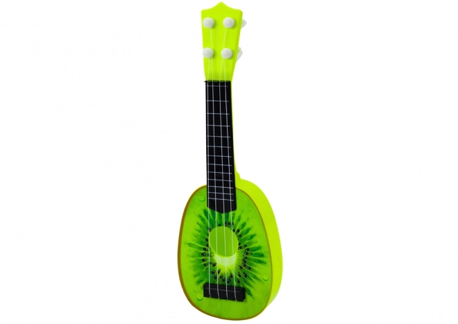 Ukulele za otroke Mini kitara 4 strune Kiwi sadje Zelena 15"